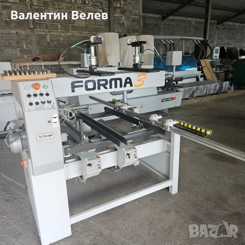 Почти нова триглава многошпинделна машина VITAP FORMA 3