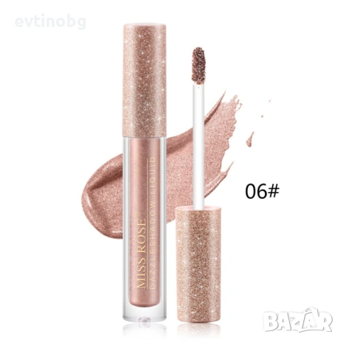 Блестящи течни сенки за очи MISS ROSE, снимка 7 - Други - 54100247