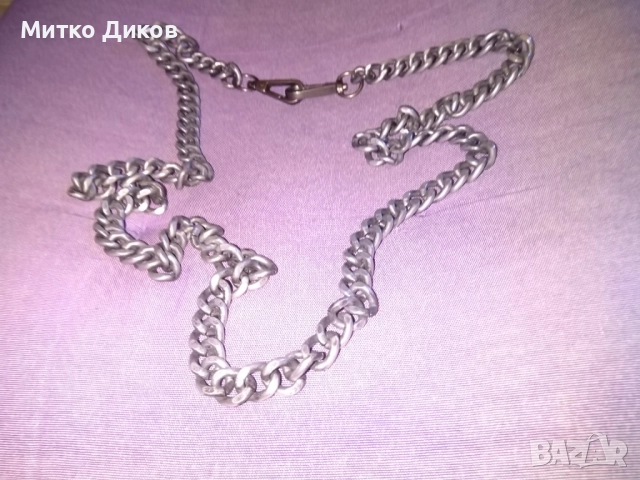 метална верижка 120см, снимка 2 - Колекции - 52840446