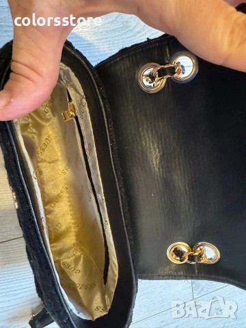 Черна чанта Guess/IM262s, снимка 4 - Чанти - 51079170