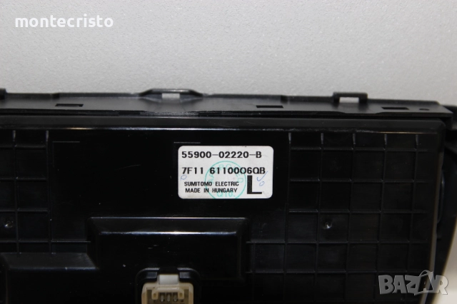 Панел климатроник Toyota Auris (2007-2010г.) 55900-02220-B /  5590002220B управление климатик, снимка 4 - Части - 52722492