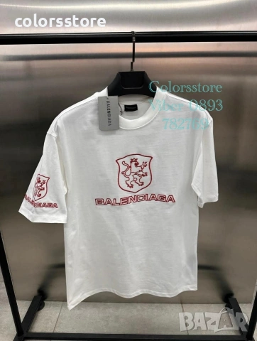 Въжка бяла тениска Balenciaga КОДIM 507