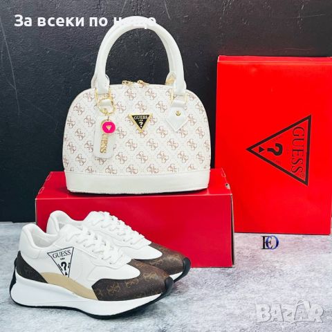 Дамска чанта Guess - Различни цветове Код D446, снимка 9 - Чанти - 46673421