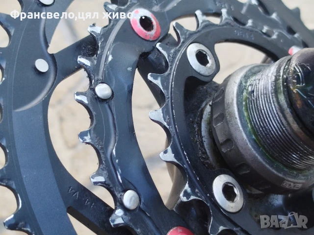 Курбел карбон със средно движение за велосипед колело truvativ , снимка 6 - Части за велосипеди - 50646952