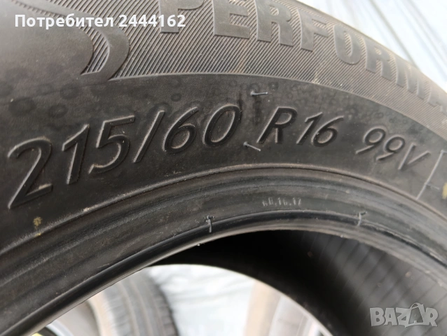 215 60 16   2 летни гуми , снимка 4 - Гуми и джанти - 54208137