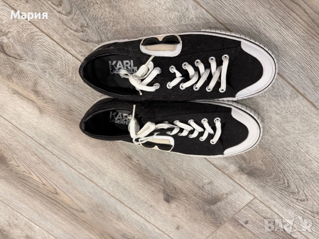Оригинални кецове Karl Lagerfeld размер 42, снимка 2 - Кецове - 52381920