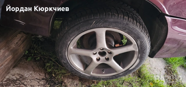 джанти с гуми комплект 17 цола 5х108, снимка 4 - Гуми и джанти - 53286354