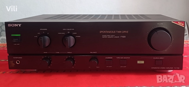 Sony TA-F120, снимка 5 - Ресийвъри, усилватели, смесителни пултове - 51739572