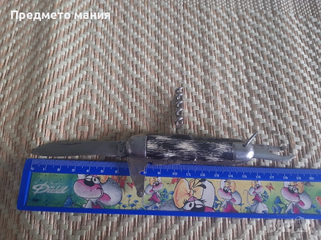  Старо джобно Ножче ContentoГермания , снимка 2 - Ножове - 52955337