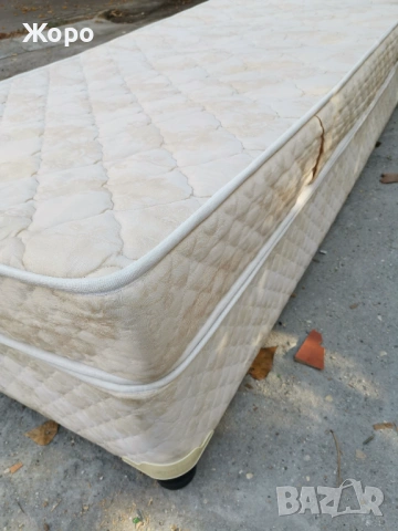 Единични легла  с двулицев матрак , снимка 2 - Спални и легла - 54184131
