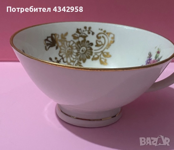 GKS. 1900-1945 г.Порцеланова чаша., снимка 2 - Антикварни и старинни предмети - 52436162
