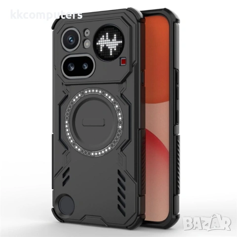 Butterfly Armor Магнитен Калъф за Nothing Phone (4a) Pro - PC+TPU, Вентилация, 5 цвята, снимка 6 - Калъфи, кейсове - 54250519