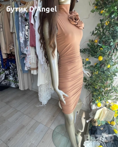 АVIN рокля Camel, снимка 4 - Рокли - 51541907