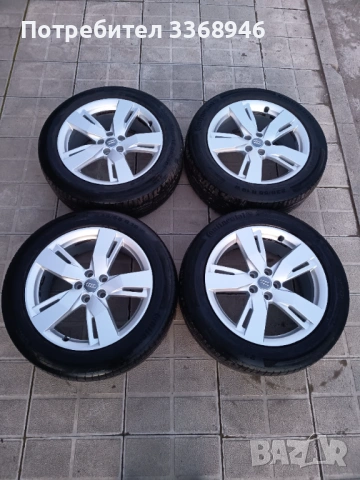 Джанти Audi Q5 19" 5x112 с гуми 235/55/19 CONTINENTAL Ауди 5х112 Q5 Q7 Q8 A8, снимка 2 - Гуми и джанти - 53660548