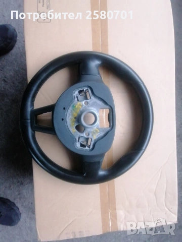 Продавам оригинален кожен мулти волан за Шкода Октавия 2016г , снимка 7 - Аксесоари и консумативи - 53477248