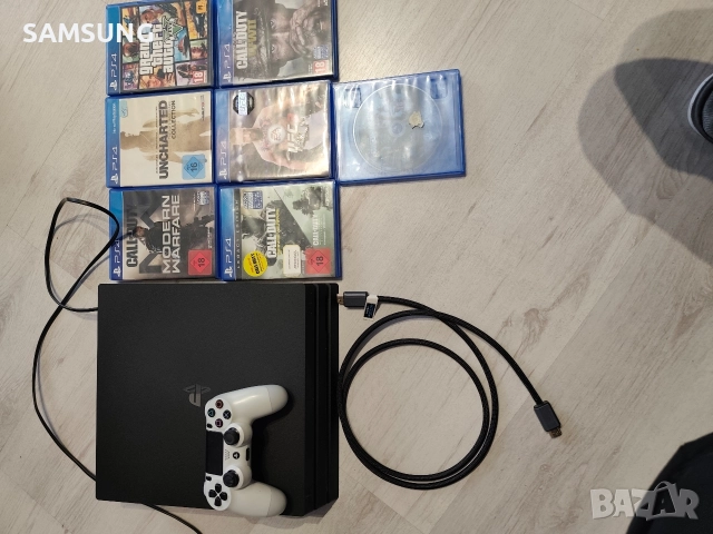 Sony Playstation - 4 Pro CUH-7216B, снимка 5 - PlayStation конзоли - 52896576