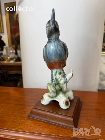 Порцеланова фигура "Птица. КЪЛВАЧ" №7386, снимка 5 - Колекции - 51881355