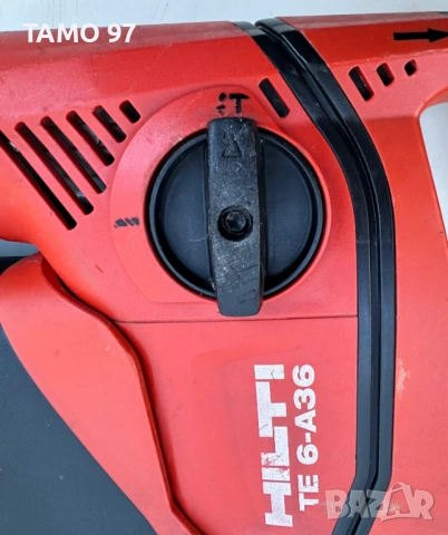 Hilti TE 6-A36 AVR + TE DRS-6 - Акумулаторен перфоратор с прахоуловител 36V 3.0Ah, снимка 5 - Перфоратори - 53134466