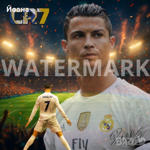 Пвц пано 5мм дебелина с Роналдо