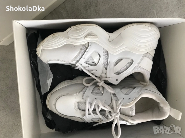 Сникърси Emporio Armani- 37, снимка 2 - Маратонки - 47583311