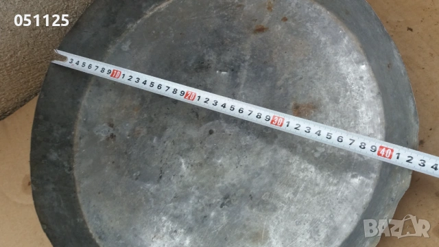 кована възрожденска бакърена тава за погачи , снимка 8 - Антикварни и старинни предмети - 54034112