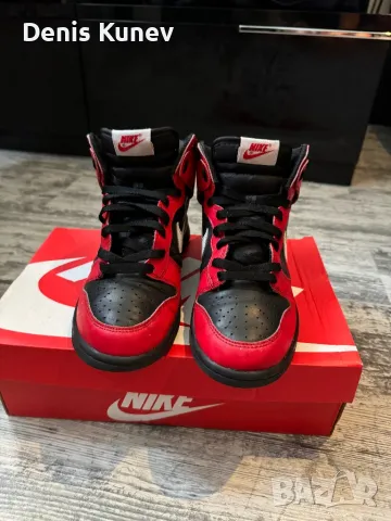 Nike Dunk High Deadpool, снимка 6 - Маратонки - 47957480