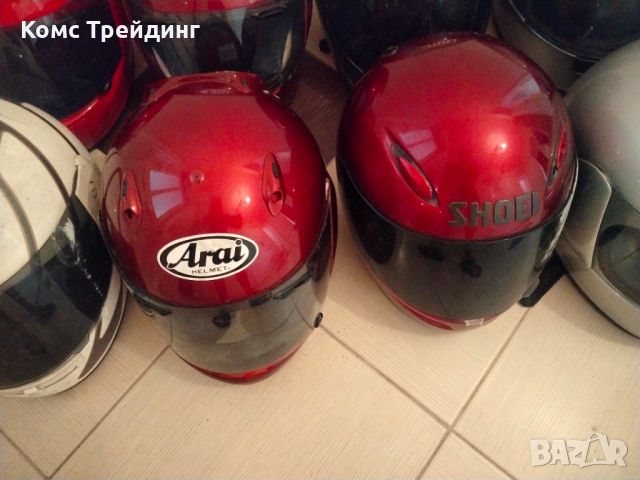 Каски Arai, Shoei, снимка 3 - Аксесоари и консумативи - 45075121