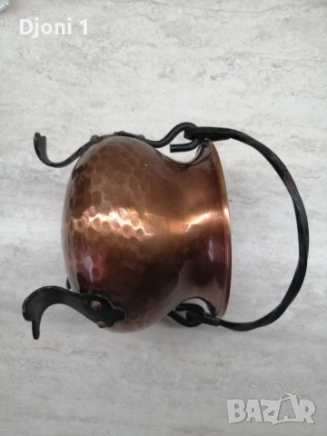 Немско медно съдче 1950-1960 г , снимка 6 - Антикварни и старинни предмети - 53604451