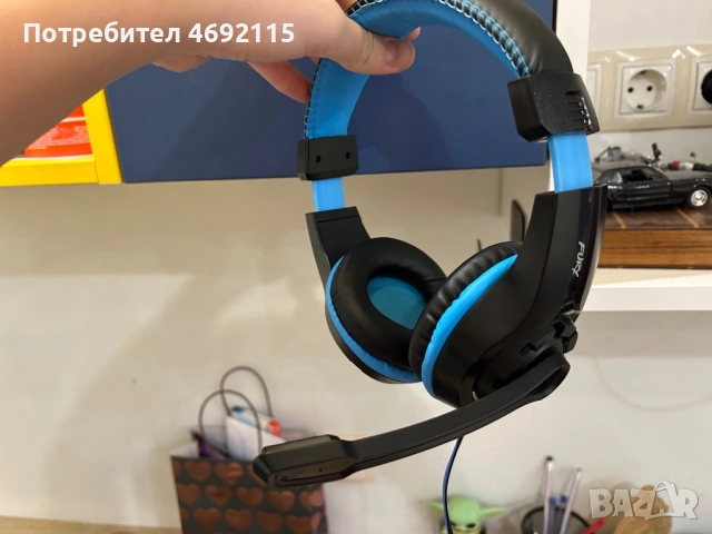 Гейминг слушалки Fury Wildcat, снимка 6 - Слушалки, hands-free - 52922216
