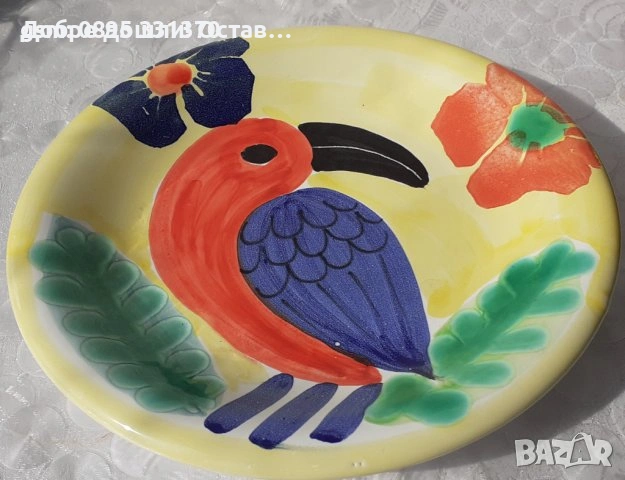 Чинии: круиз кораб чиния за стена  маркировка, пано, керамика глухар, снимка 8 - Други - 31781099