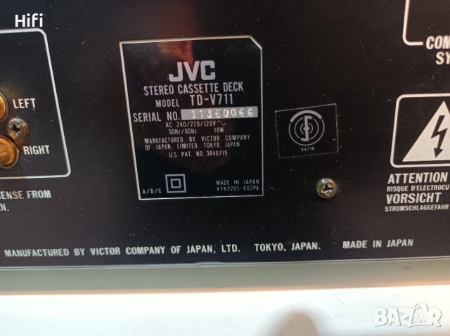 jvc td-v711, снимка 7 - Декове - 52453948