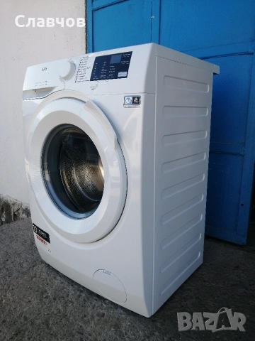 Пералня с инверторен мотор AEG Prosense Tehnonology 8 кг А ++, снимка 2 - Перални - 53647492