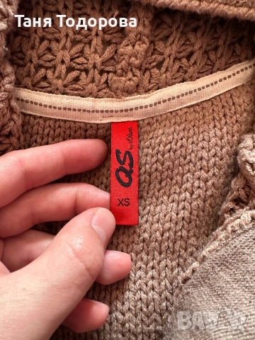 Плетен елек - S. Oliver, снимка 3 - Елеци - 53824220