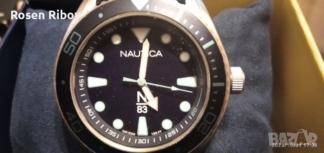 Продавам чисто нов неползван електронен часовник Нautica, снимка 3 - Мъжки - 45299624