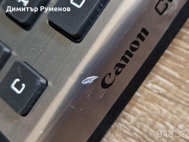 Калкулатор Canon Canola L804, снимка 5 - Друга електроника - 46492210