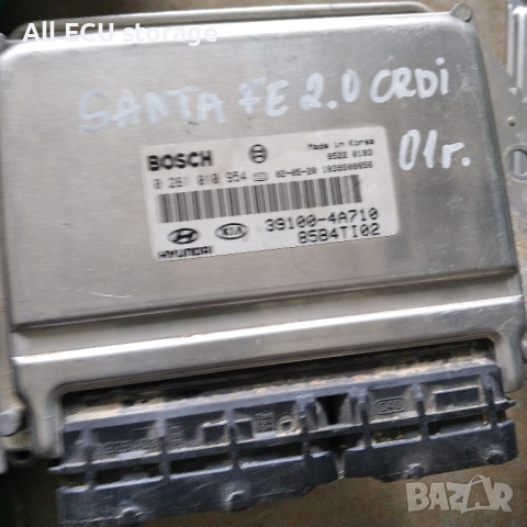 Моторен компютър ECU Kia Santa Fe 2.0crdi , 39100-4A710, снимка 1 - Части - 45039141