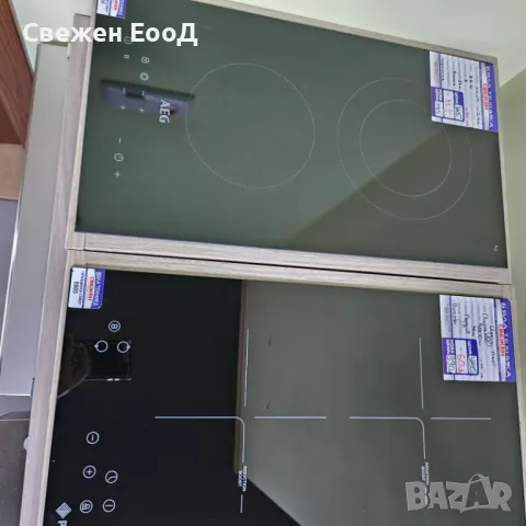 двоен керамичен плот AEG, снимка 3 - Котлони - 49662202
