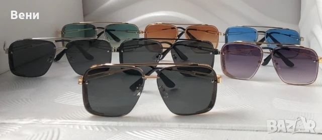 Стилни мъжки слънчеви очила , снимка 7 - Слънчеви и диоптрични очила - 51292712