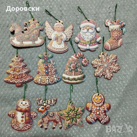 Коледна украса за елха , снимка 8 - Декорация за дома - 52656203