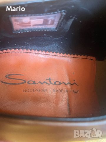 Santoni мъжки обувки 41.5, снимка 8 - Ежедневни обувки - 46502390