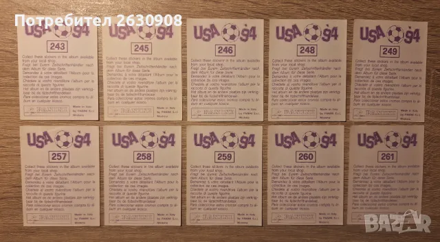 Panini Стикери USA '94, снимка 2 - Колекции - 49415452