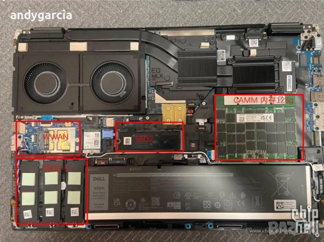 Dell Precision 7780/Core i7-13850HX/RTX Ada 3500 12GB/32GB RAM/1024GB SSD/17.3 FHD IPS 100% DCI-P3 , снимка 10 - Лаптопи за работа - 53268474