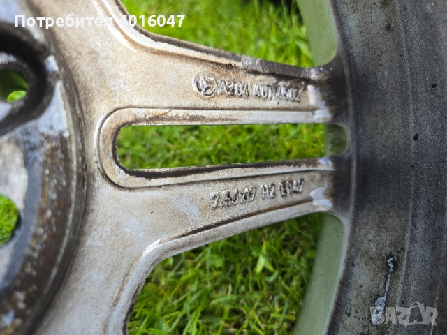 АМГ 17" ДЖАНТИ ЗА МЕРЦЕДЕС, снимка 7 - Гуми и джанти - 51521323