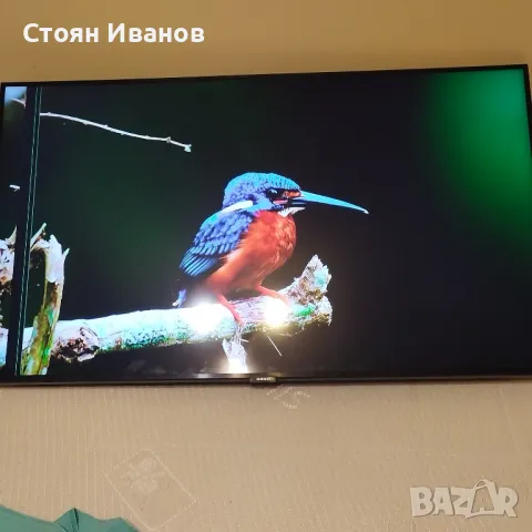 43" смарт 4к телевизор самсунг с черта, снимка 1 - Телевизори - 47076085