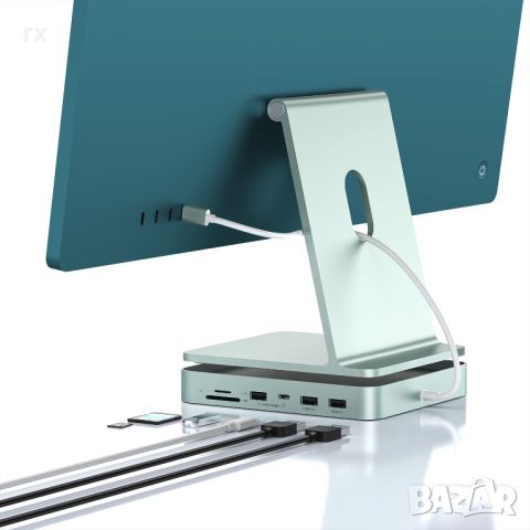 USB C HUB for iMac 24 inch 2021/2023 PULWTOP 7 in 1 USB Hub Adapter , снимка 1 - Други - 45623100