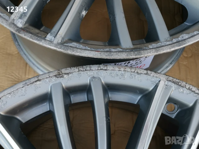 спорт-пакет 18’’5x110 оригинални за ALFA ROMEO/АЛФА РОМЕО-№590, снимка 8 - Гуми и джанти - 51078749