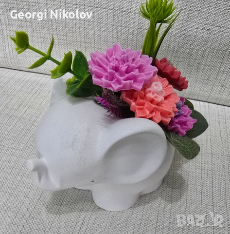 Свещи и свещници ръчна изработка, снимка 13 - Други - 52139728