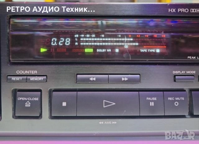 Триглав дек Sony, mod. TC-K670 