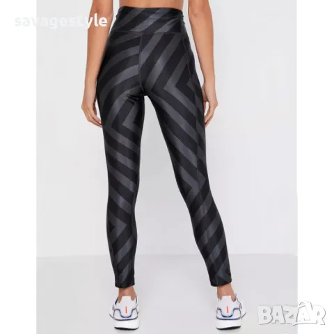 Дамски клин ADIDAS Allover Graphic Tights Black, снимка 2 - Клинове - 48831261