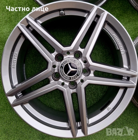 Продавам 4бр 17-ки джанти за Мерцедес А,Б класа , снимка 5 - Гуми и джанти - 52469598